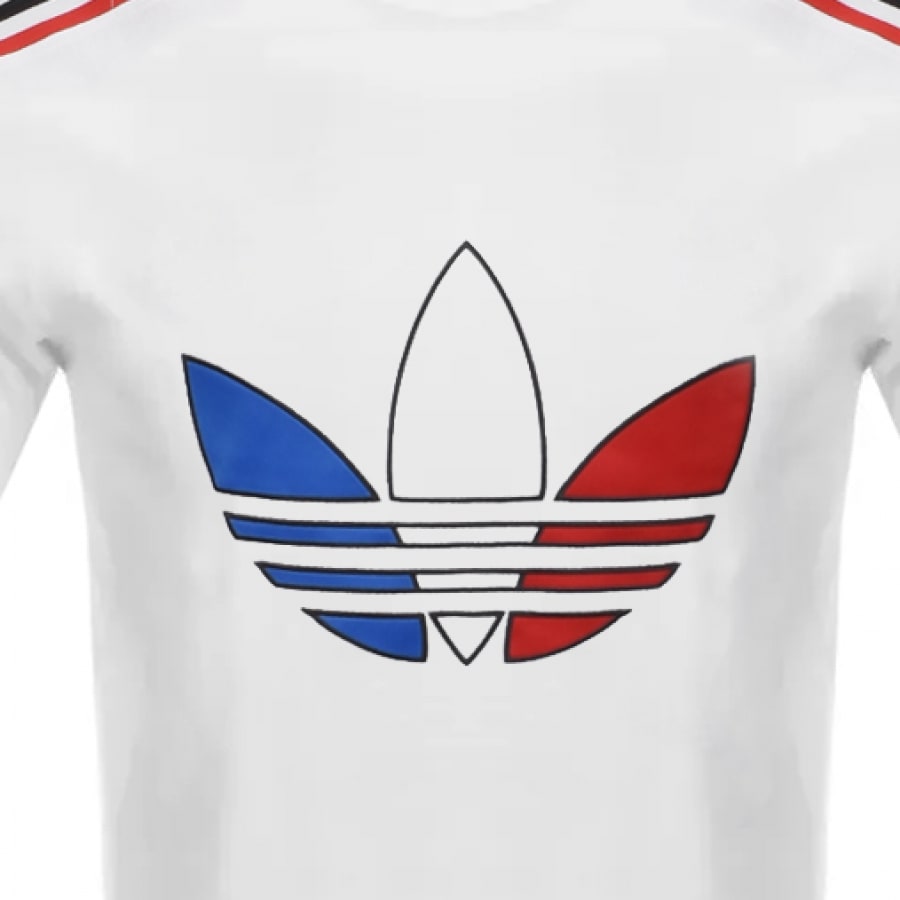 Alternative Image for Productadidas Originals Tricol 2 T Shirt White3
